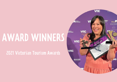 Shining Bright at 2021 VTIC Victorian Tourism Awards