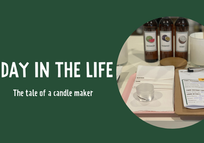 A day in the life of a candle maker