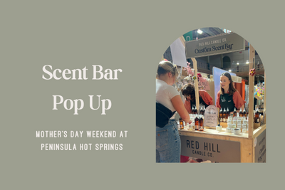 Scent Bar Pop Up at Peninsula Hot Springs
