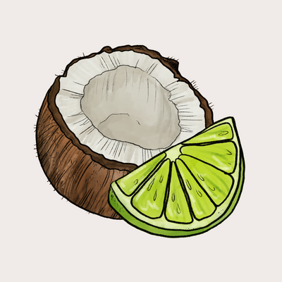 Coconut & Lime Candle Large
