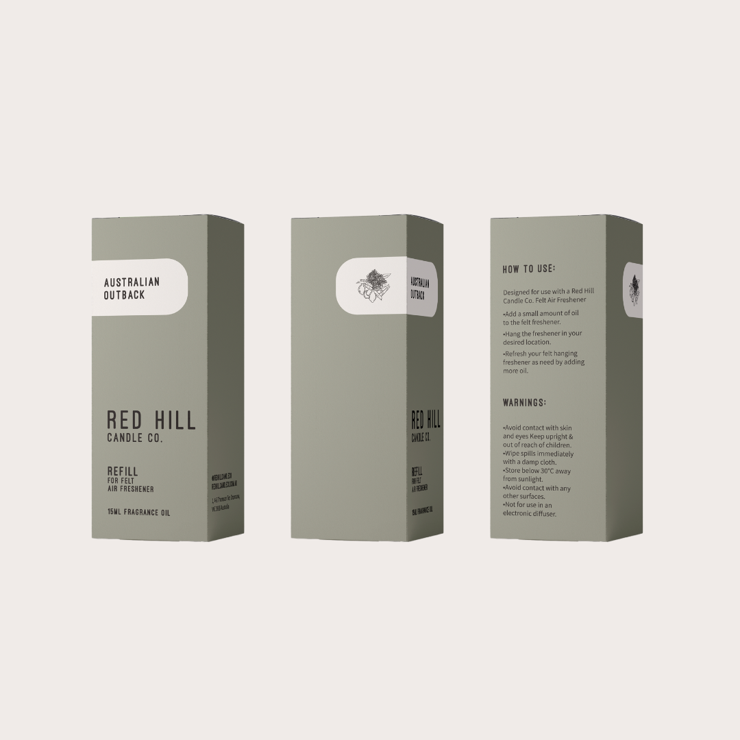 Refill - Australian Outback Felt Flower Air Freshener