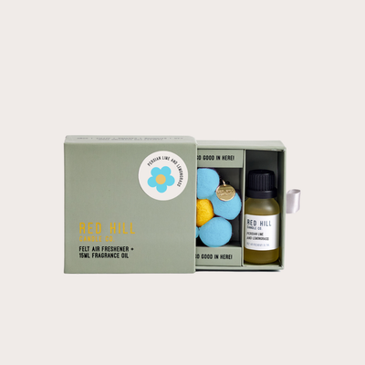 Persian Lime & Lemongrass Felt Flower Air Freshener