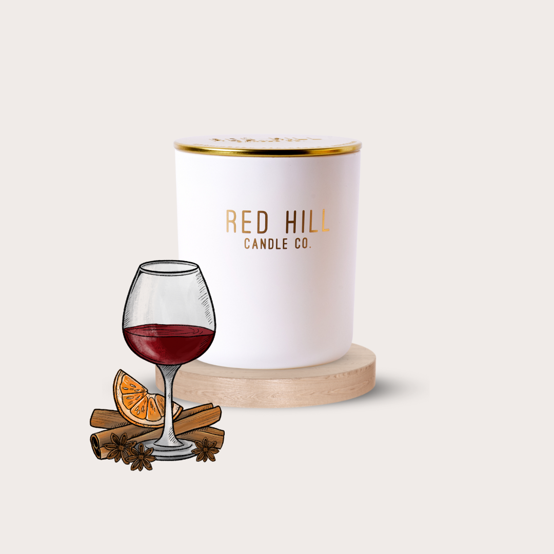 Christmas Spiced Pinot Noir Soy Wax Candle