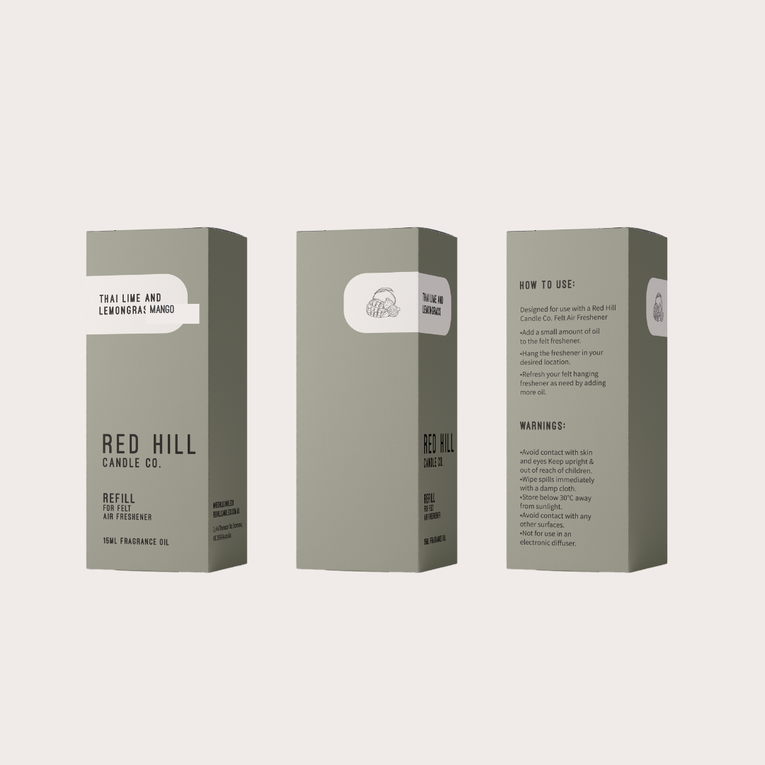 Refill - Thai Lime & Mango Felt Flower Air Freshener