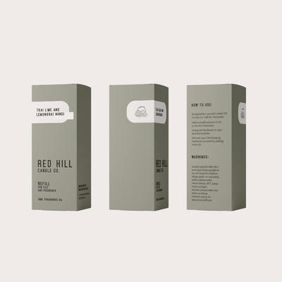 Refill - Thai Lime & Mango Felt Flower Air Freshener