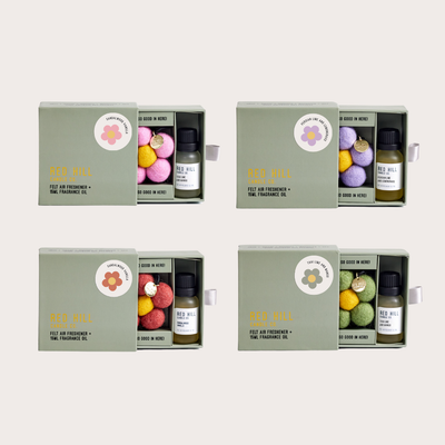 Felt Air Freshener Bundle x4